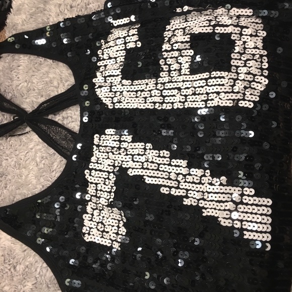 Sequin Halter top - Picture 2 of 5